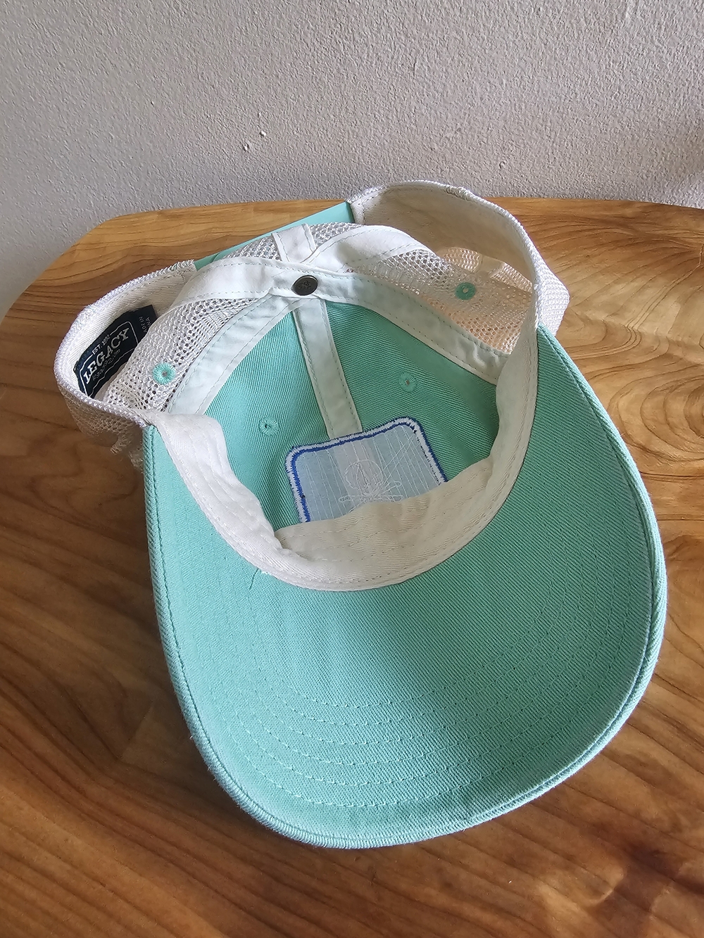No Shoes Nation Mint & White Trucker Hat - Picture 5 of 5
